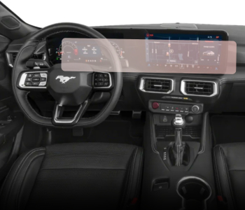 Folie Protectie Navigatie Ford Mustang GT 2023+ Duragon protectie Display Navigatie silicon Transparent Anti-zgarieturi Anti-amprenta 