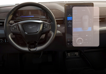 Folie Protectie Navigatie Ford Mustang MACH-E 2020+ Duragon protectie Display Navigatie silicon Mat Anti-zgarieturi Anti-amprenta Anti 