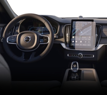 Folie Protectie Navigatie Volvo XC90 2024+ Duragon protectie Display Navigatie si Ceasuri silicon Mat Anti-zgarieturi Anti-amprenta An 