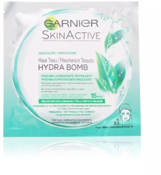 Masca faciala hidratanta pentru calmarea tenului Garnier Skinactive Hydrabomb 1 buc 