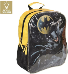 Ghiozdan Batman cu iluminare LED Original 41 cm 