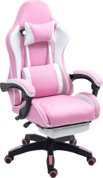 Scaun Zendeco Profesional B1 din textil Pink baza metalica confortabil