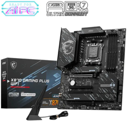 Placa de baza MSI X870 GAMING PLUS WIFI DDR5 AM5 Wi-Fi BT ATX 