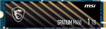 SSD MSI Spatium M450 1TB PCIe 4.0 NVMe M.2 