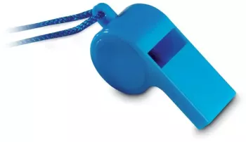 Fluier pentru copii galagios si haios. Albastru 