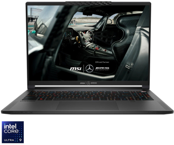 Laptop gaming MSI Stealth 16 MercedesAMG A1VGG QHD+ 240Hz Intel Core Ultra 9 185H 32GB DDR5 2TB SSD GeForce RTX 4070 8GB Win 11 Home Selenit 