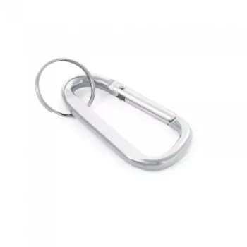 Breloc cu carabina din aluminiu 32 x 57 x 5 mm 