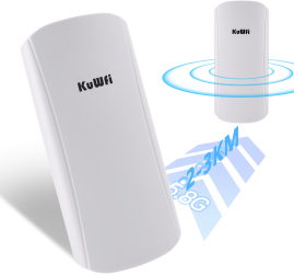 Bridge Wireless KuWFi 5.8G TSS-CPE452 Point to point 2- 3 km 450 Mbps Exterior cu PoE
