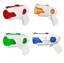Jucarie Interactiva Pistol Spatial Cu Sunete si Lumini 14 x 11 Cm 
