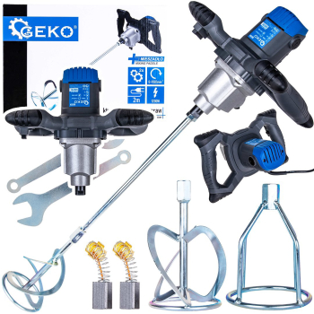Mixer electric pentru vopsea / mortar 1200 W 2 viteze Geko G80210