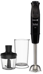 Mixer vertical Tefal OptiChef 2 in 1 HB641838 800 W 10 viteze tocator 500 ml pahar gradat 800ml picior din inox tehnologie Powelix ne 