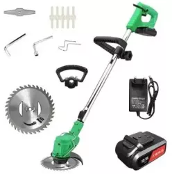 Motocoasa electrica Masina de tuns iarba cu 2 acumulatori 48V 6500 Mah 120 cm 