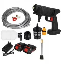 Pistol de spalat auto de inalta presiune 1500 W 2 baterie 48V