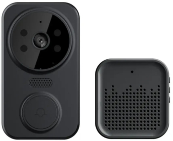 Sonerie Video Wireless TSS-HYF-M8 Camera Video Microfon Night Vision Conectare la Telefon Aplicatie Tuya Negru 