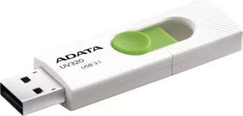 Memorie externa Flash Drive ADATA AUV320-64G-RWHGN USB 3.1 alb 