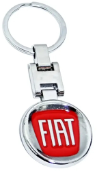 Breloc Fiat 3d cu doua fete metalic Magrot 24043 