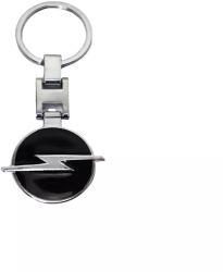 Breloc Opel 3D metalic cu doua fete - un accesoriupentru fanii Opel 
