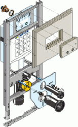 Element de gips-carton Huter EI90 pentru HU-WC1028-EI90 