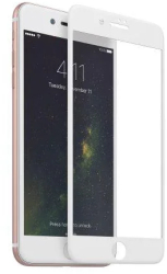 Folie de sticla MyStyle 3D alba pentru Apple Iphone 8 
