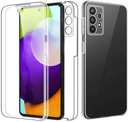 Husa din silicon 360 Compatibila cu Samsung Galaxy A52/s 5G Transparent 