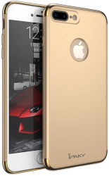 Husa IPAKY Full Protection - Luxury Thin - iPhone 7 Plus Gold 
