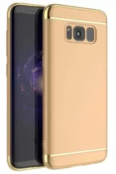 Husa Samsung Galaxy S8 Plus Elegance Luxury 3in1 Auriu 