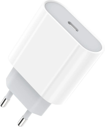 Incarcator ZAFIT Fast charging 20W compatibil cu Iphone 15/14/13/12/11/Pro/Pro Max/Plus iPad AirPods Alb 