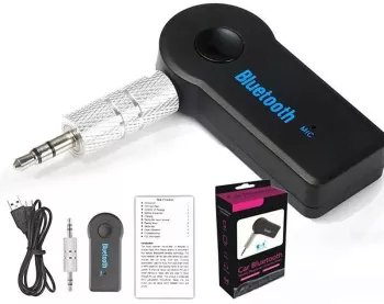 Receptor Bluetooth Receiver Muzica Auto AUXILIAR Adapter Microfon Muzica si Apeluri In Masina - Jack 3.5mm 