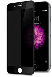 Set 2 folii de sticla 5D Apple iPhone 7 Plus Privacy Glass MyStyle folie securizata duritate 10H 