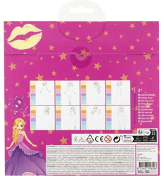 Set de pictat cu apa Besties - Bloc de colorat cu acuarele si planse creative Grafix GR140015 