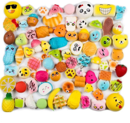 Set Jucarii Squishy breloc parfumate cu revenire lenta 5 brelocuri MyStyle Kids 