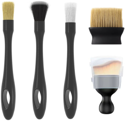 Set perii 5 piese Design ergonomic Rezistent la uzura Pentru detailing si curatare