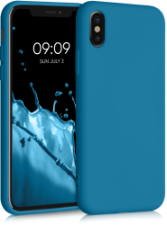 Husa pentru iPhone X / iPhone XS Silicon Albastru 49982.224 