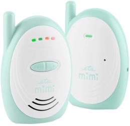 Monitor audio pentru bebelusi ETA MIMI 8306 90000 detectarea plansului copilului wireless 2 4 GHz cu sistem FHSS 