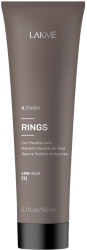 Balsam flexibil hidratant pentru par cret sau ondulat Lakme Finish K.Finish Rings 150ml 