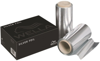 Folie aluminiu pentru suvite Wella Professionals Silver Foil set 2 buc 50cm x 12cm 