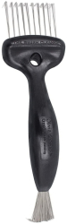 Instrument pentru curatat periile Olivia Garden negru 