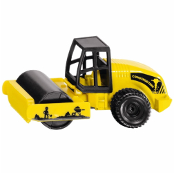 Jucarie Metalica Cilindru Compactor Siku 0895 cu Detalii Autentice 