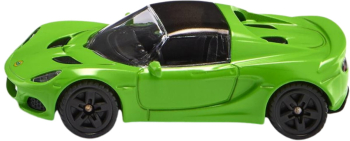 Jucarie Metalica Lotus Elise Siku 1531 Model Detaliat cu Roti Sport Negre 