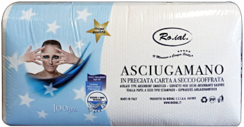 Prosop din hartie de unica folosinta Roial 45x80cm 100 buc/bax 