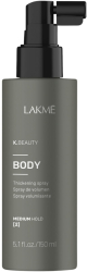 Spray pentru volum si densitate Lakme Finish K.Beauty Body 150ml 