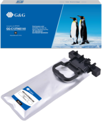 Cartus Premium G&G 10K Epson T9651 Black C13T965140 pentru WorkForce Pro WF M5298DW M5299DW M5799DWF 