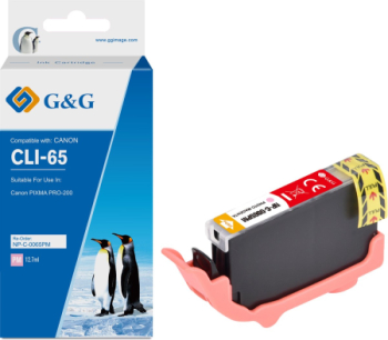 Cartus Premium G&G Canon CLI-65PM Photo Magenta 4221C001 CLI65PM pentru PIXMA PRO 200 