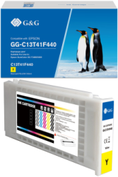 Cartus Premium G&G Epson T41F4 Yellow C13T41F440 pentru SureColor SC T3400 T3400N T3405 T3405N T5400 T5400M MFP T5405 