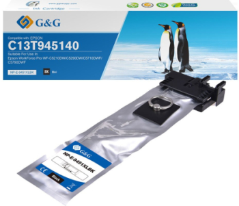 Cartus Premium G&G XL Epson T9451 Black C13T945140 pentru WorkForce Pro WF C5210DW C5290DW C5710DWF C5790DWF 