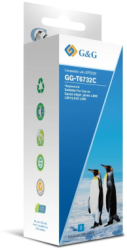 Flacon cerneala Premium G&G Epson T6732 Cyan C13T67324A pentru EcoTank L1800 L800 L805 L810 L850 