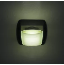 Lumina de veghe LED cu senzor tactil verde 1 LED 1W 6x4x5 cm PHENOM 