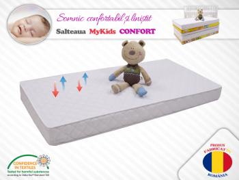 Saltea copii MyKids Cocos Confort II 95x65x12 cm 
