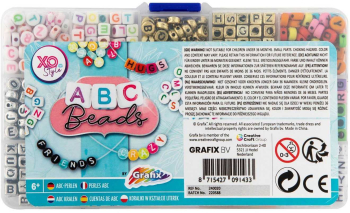 Set 15 modele margele alfabet Grafix GR240020