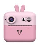 Set Camera Instantanee pentru Copii 1x Set de Markere 5x Role de Hartie Termica 5x Role Hartie Adeziva Flippy cu Functie de Printare cablu 